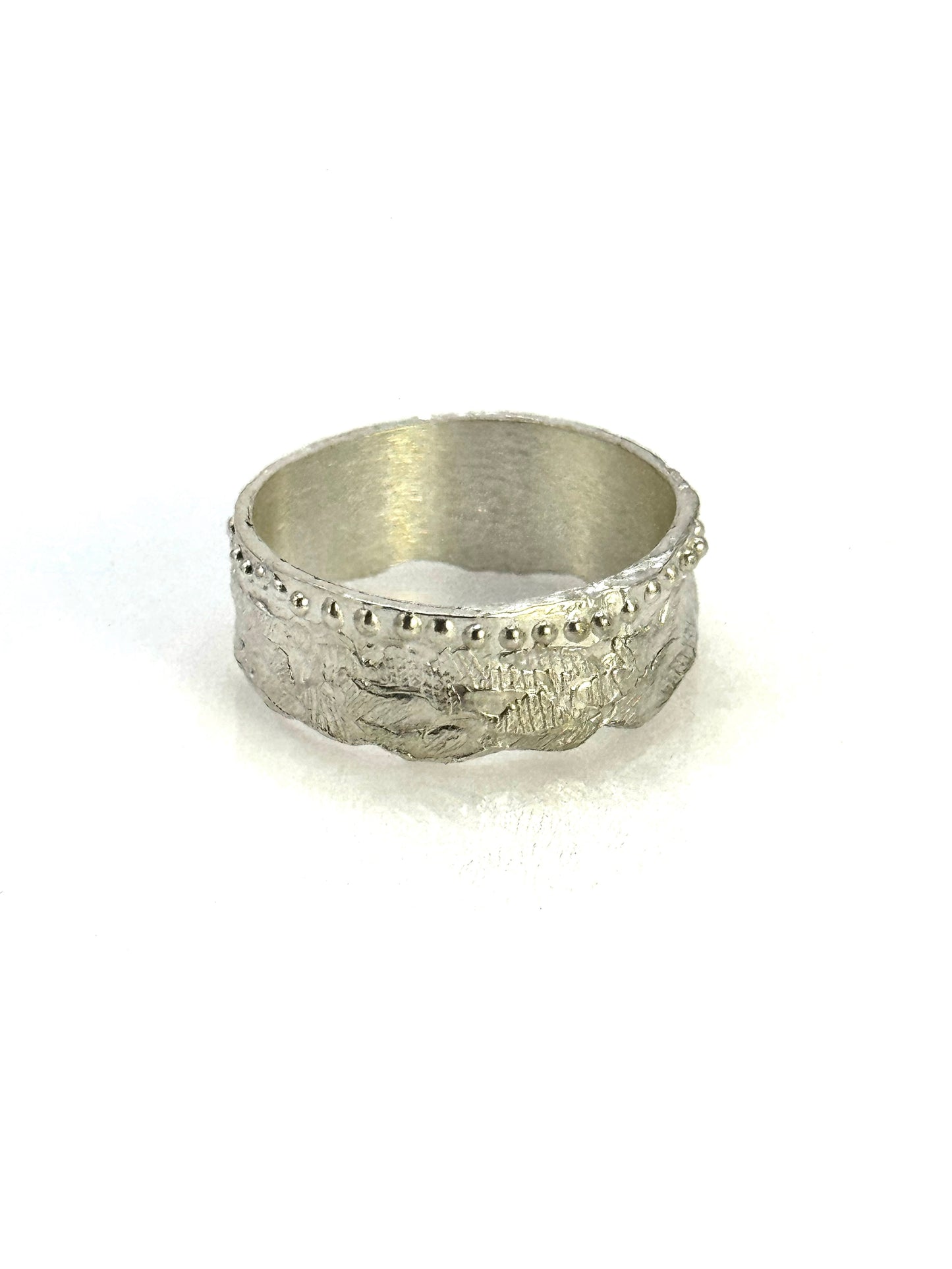 Marduk Silver Ring