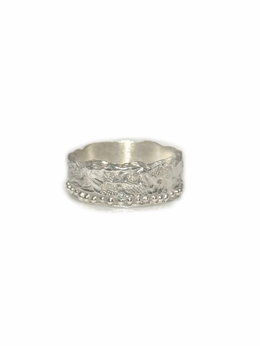 Marduk Silver Ring
