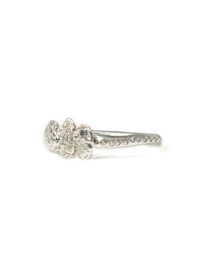 Pazuzu Silver Ring