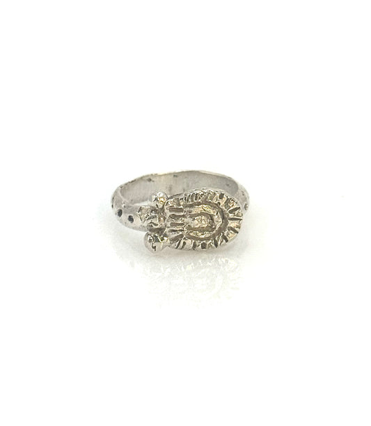 Ashur Silver Pinky Ring